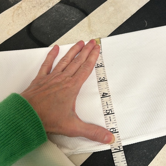 Ann Mashburn white pique shirt - Picture 4 of 4